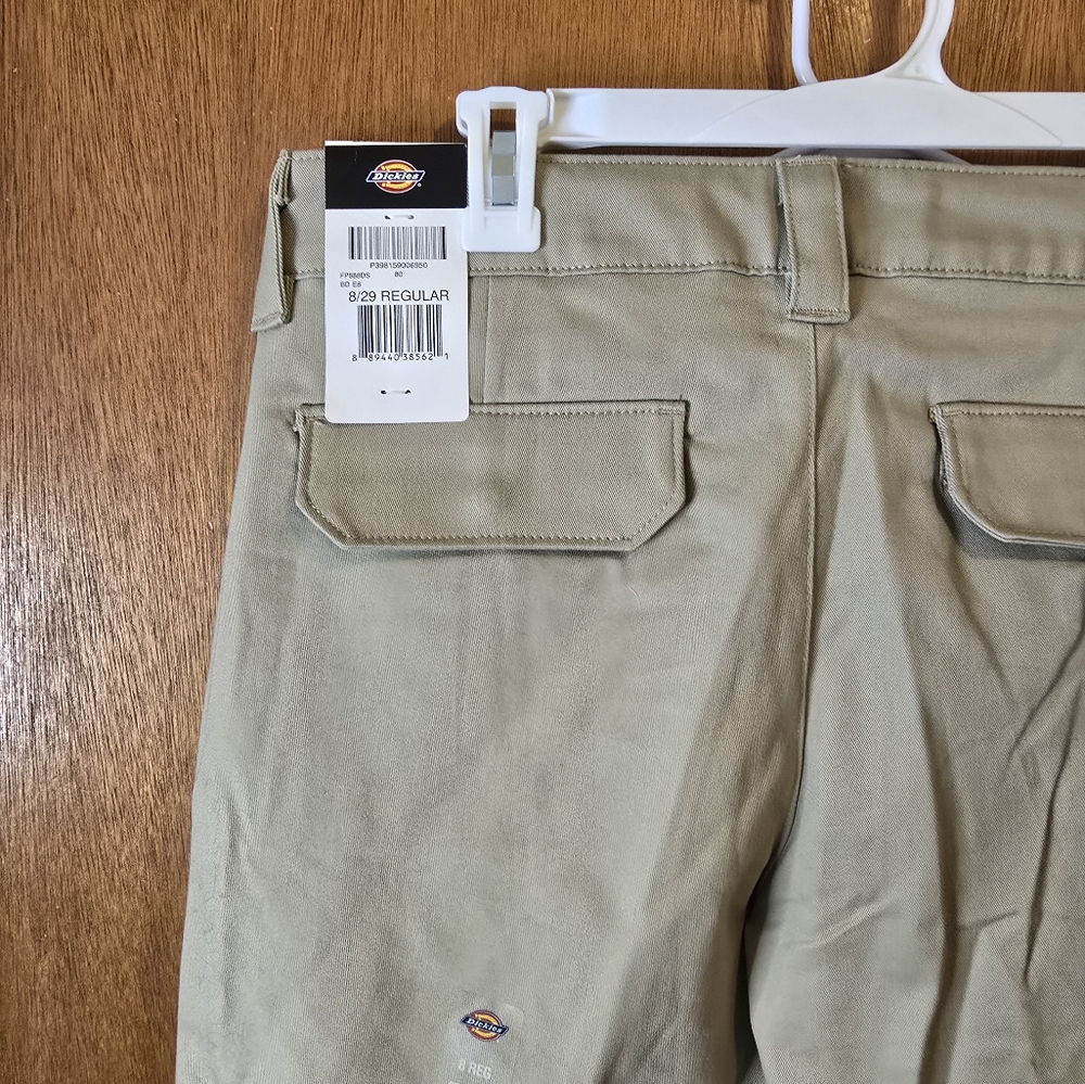 Dickies Womens Tan Cargo Pants Size 8 NWT - Picture 4 of 5
